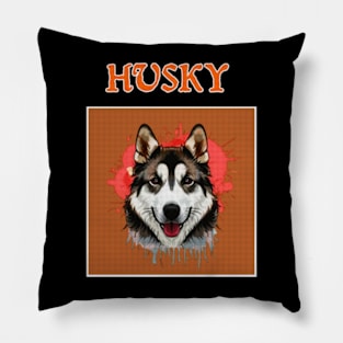 Husky Pillow