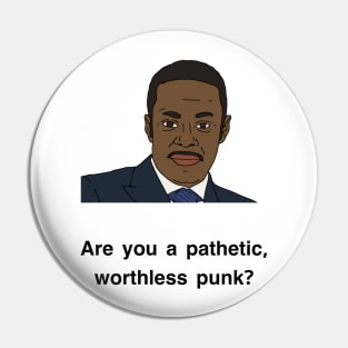 Peep Show Pathetic worthless punk Pin