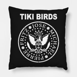 TIKI BIRDS Pillow