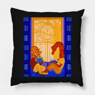 Library Day Pillow