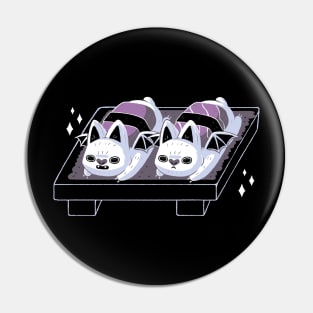 Sushi Bat Pin