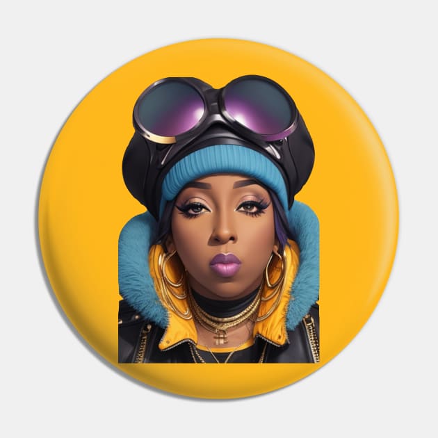 Supa Dupa Fly - Missy Elliott Pin by Moulezitouna