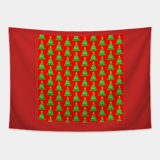 Christmas Tree Pattern Tapestry