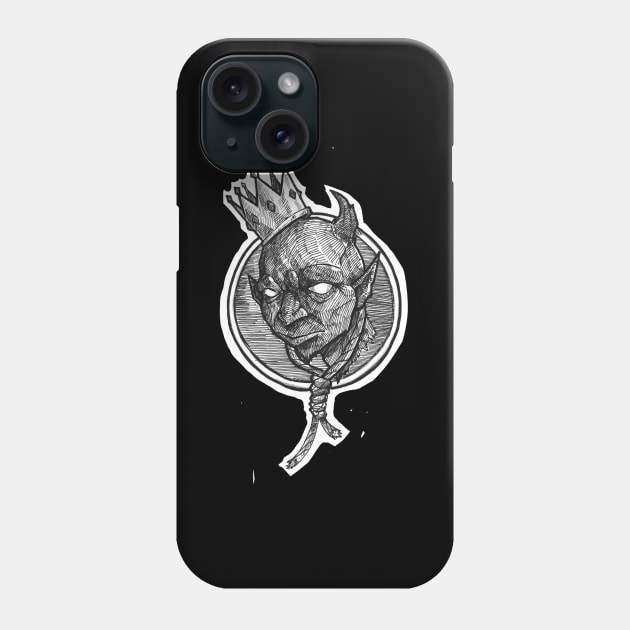 The Hanged King Phone Case by Sir Sasquatch Arts