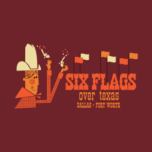 Flags Over Texas Too T-Shirt