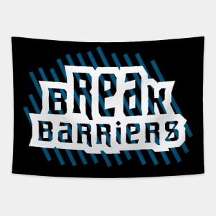 Break Barriers Tapestry