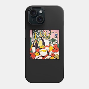 Tomatoes in the kitchen-Matisse inspired Phone Case