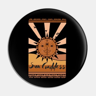 Sun Goddess Pin