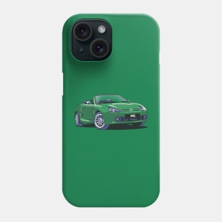 MG Rover MGTF in Green Phone Case