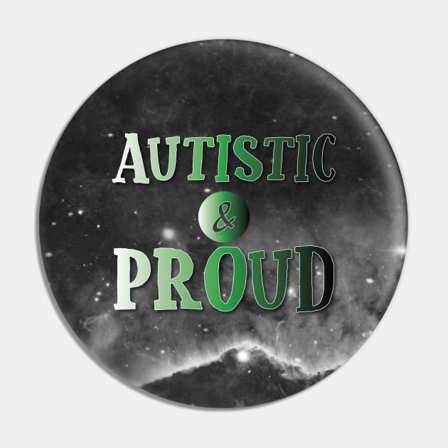 Autistic and Proud: Neutrois Pin by SarahCateCreations