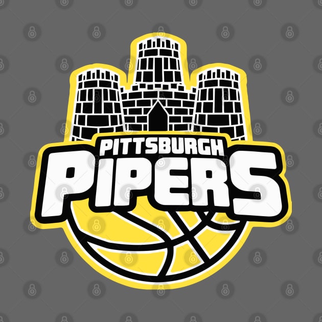 DEFUNCT - PITTSBURGH PIPERS ABA BASKETBALL by LocalZonly