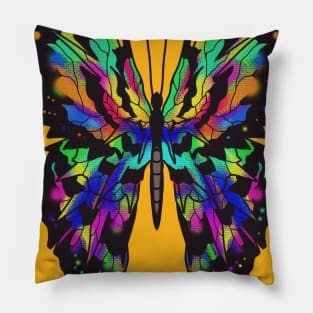 Butterfly Spectrum Pillow