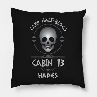 Cabin #13 in Camp Half Blood, Child of Hades – Percy Jackson inspired design Pillow