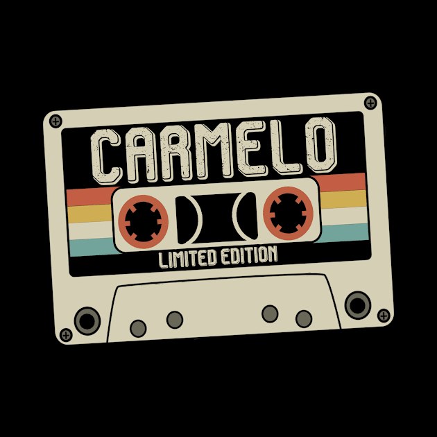 Carmelo - Limited Edition - Vintage Style by Debbie Art