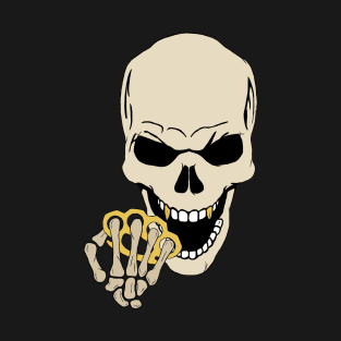 brass skull T-Shirt