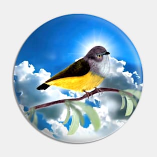 Bird. Australian Weebill Pin