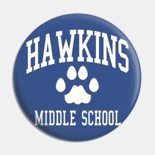 Hawkins Middle School Stranger things Pin