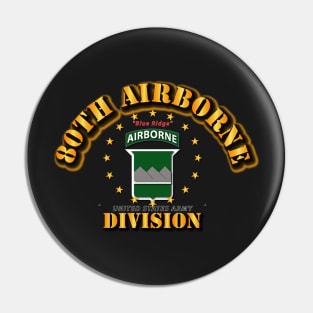 80th Airborne Division -  Blue Ridge Pin