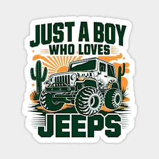 Love Jeep Magnet