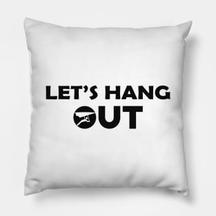 Hang Glider - Let's hang out Pillow