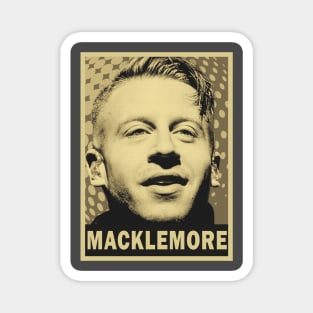 brown cream Macklemore Magnet