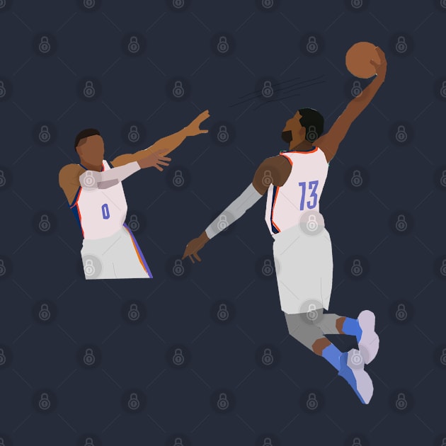 Russell Westbrook to Paul George by xavierjfong