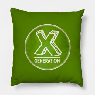 Generation X • Latchkey Kids Pillow