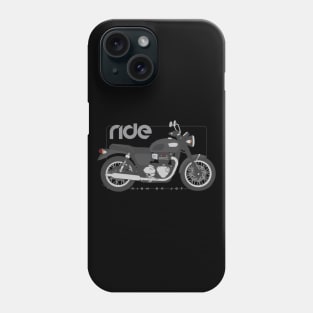 RIde 100 black Phone Case