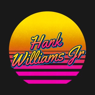 Williams Jr Personalized Name Birthday Retro 80s Styled Gift T-Shirt