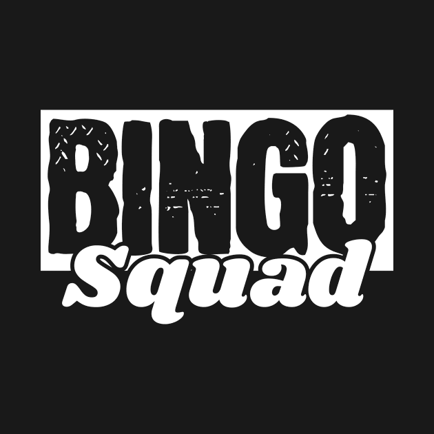 Bingo Bingo Squad Bingo Player by CreativeGiftShop