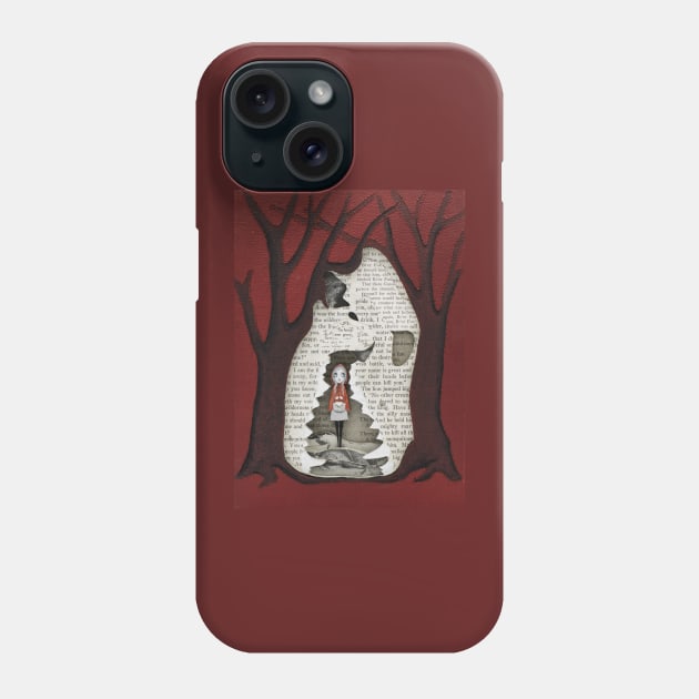 Ravenous Phone Case by Valerie Savarie