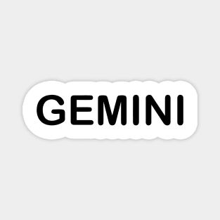 GEMINI Magnet