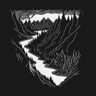 Mountains Rivers T-Shirt