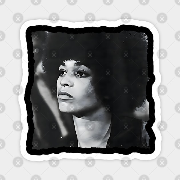 Angela Davis Magnet by UrbanLifeApparel