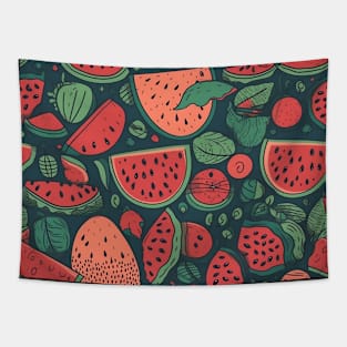 Beautiful Watermelons Tapestry