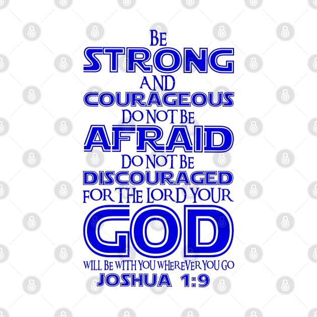 Joshua 1:9 by Plushism