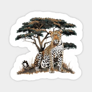 Leopard Design Magnet