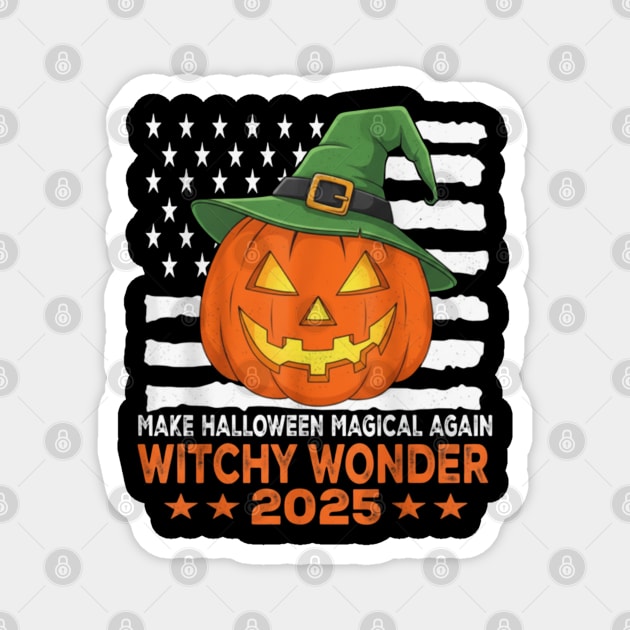 Halloween-2025 Magnet by Creatifly Graphic Tees