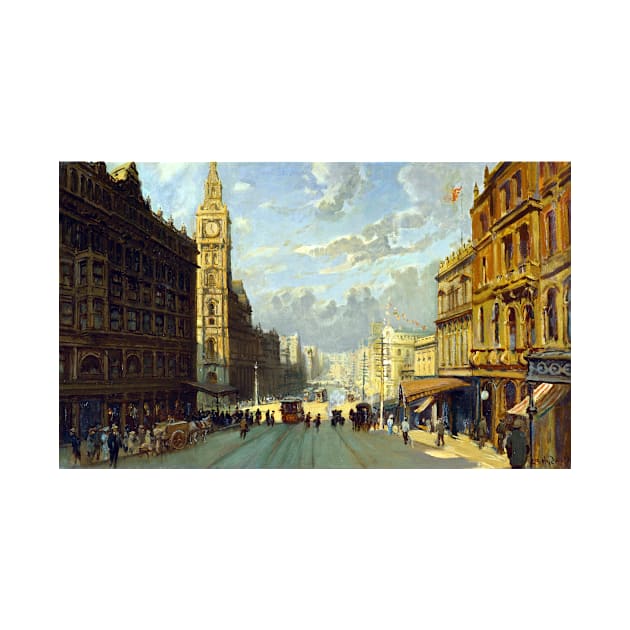 George Hyde Pownall Bourke Street East by pdpress