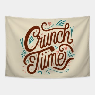 Crunch Time Tapestry