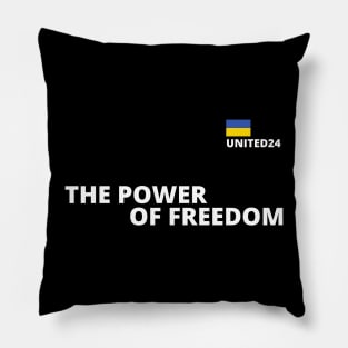 THE POWER OF FREEDOM Pillow