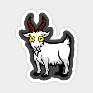 G.O.A.T. Goat Funny Cartoon Magnet