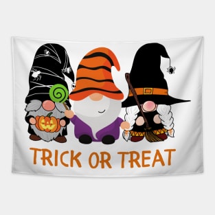 Trick or Treat Gnomes Tapestry