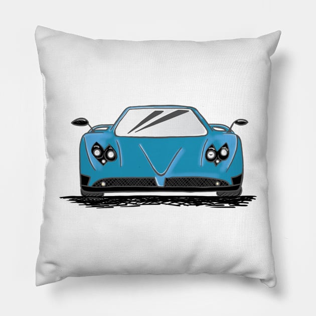 Supercar & hyper car Pillow by Aurealis