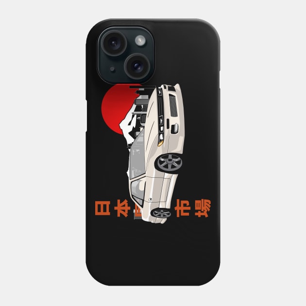 Nissan Silvia S13 JDM Legend Phone Case by Rebellion Store