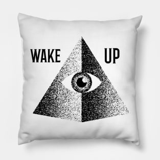 Wake up pyramid Pillow