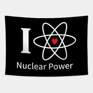 "I LOVE NUCLEAR POWER" Tapestry