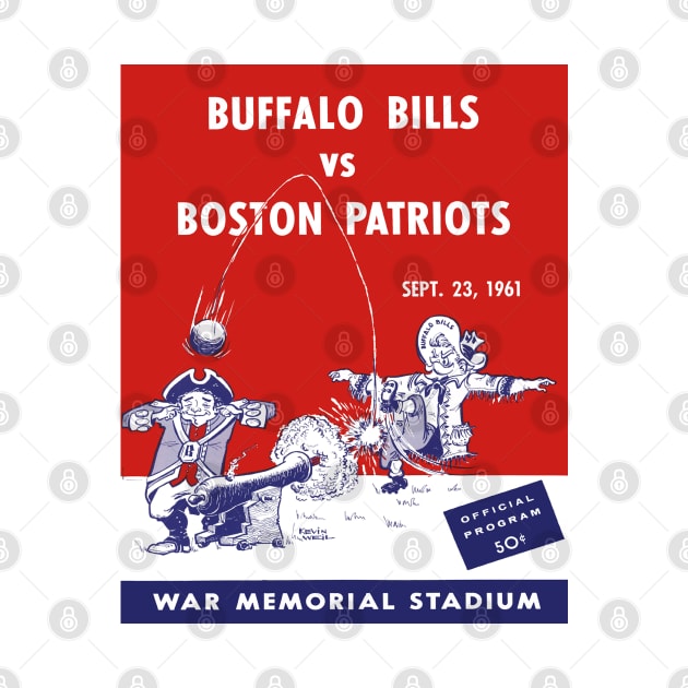 Vintage Buffalo Bills Program by DirtyD