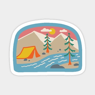 Camping Magnet