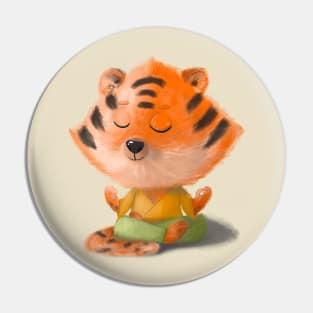 Yoga Tiger Pin